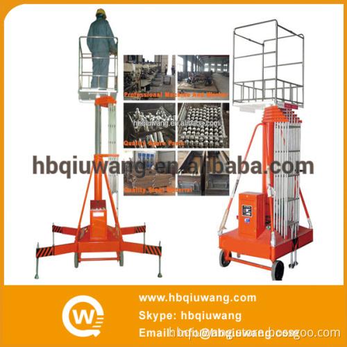 Mobile Hydraulic Single Column Cylinder One Person Lift